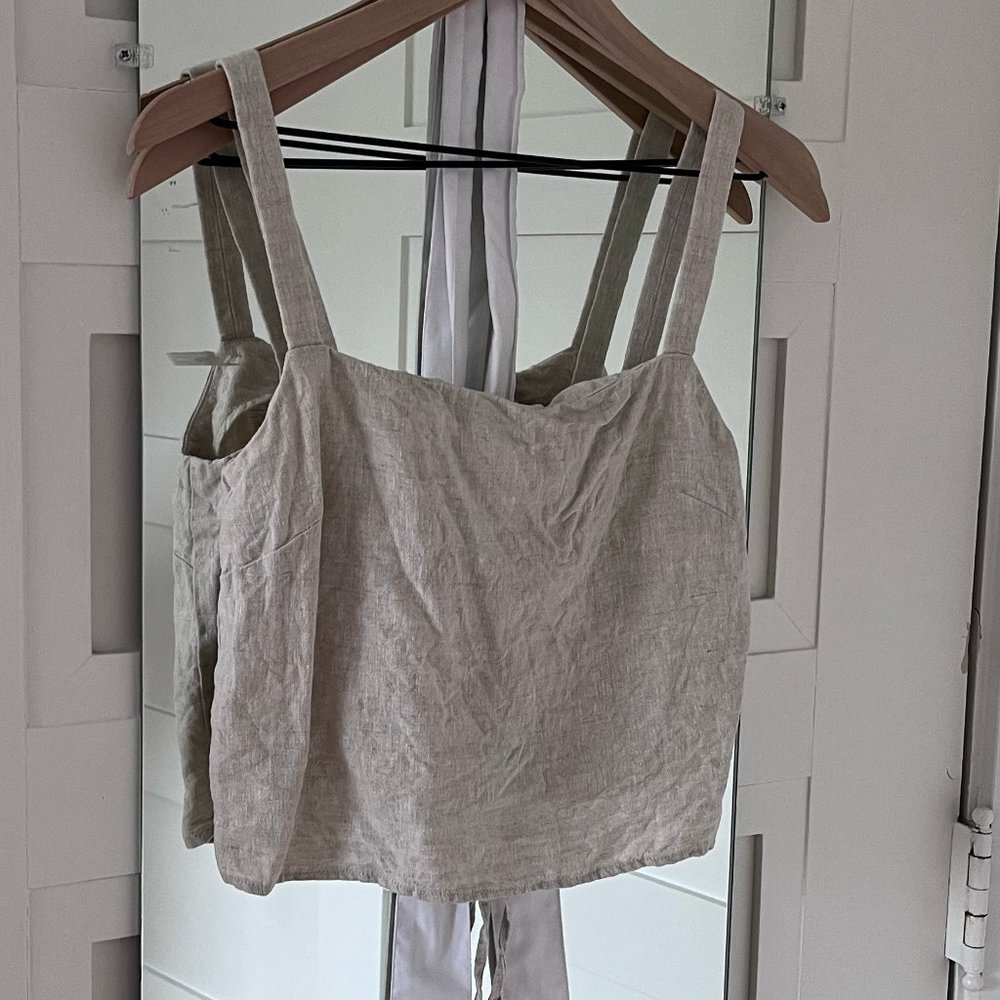 Linen Venroy Top